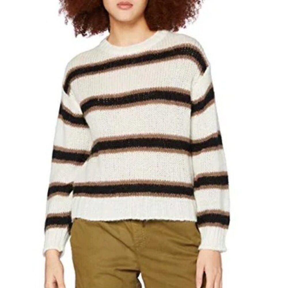 SparkZ Copenhagen Anni Striped Knit Italian Alpaca Sweater